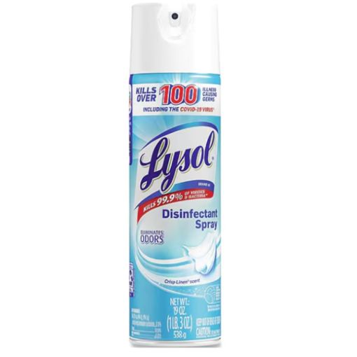 Picture of LYSOL SPRAY,FRESH LINEN,19 OZ
