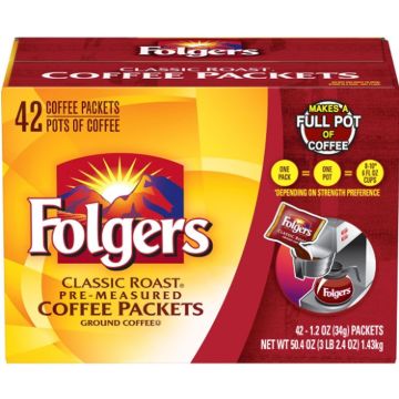 Picture of COFFEE,FOLGERS, CLASSIC RST,1.2, 42/PK