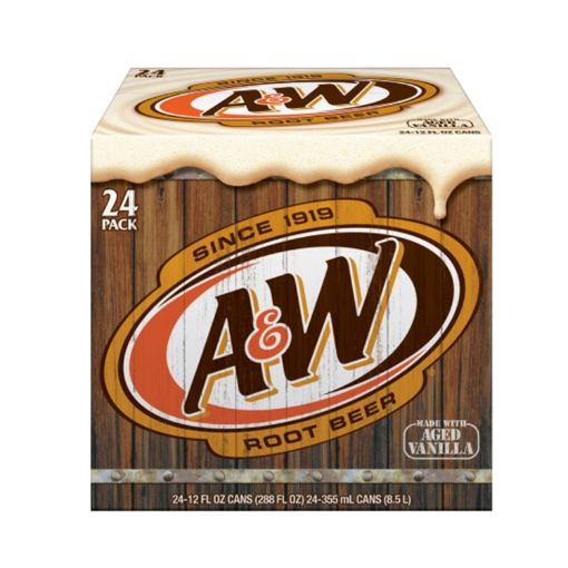 Picture of A&W ROOT BEER 24/12 OZ CAN