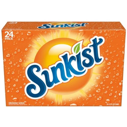 Picture of SUNKIST ORANGE 24/12 OZ  CAN