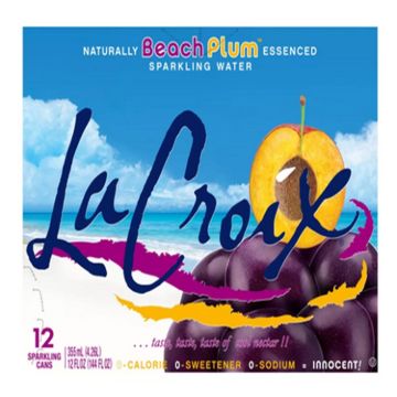 Picture of LA CROIX BEACH PLUM FLAVOR 12/PK