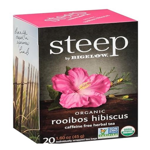 Picture of ORGANIC ROOIBOS HIBISCUS HERBAL TEA 20 COUNT