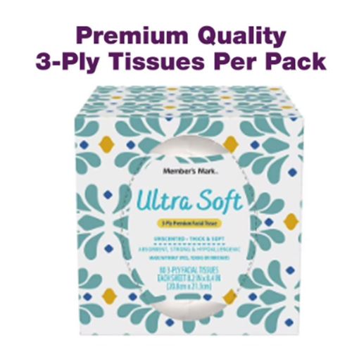 Picture of 3PLY FACIAL TISSUE 80SH/BX