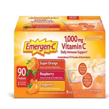 Picture of EMERGEN C, SUPPLEMENT DRINK MIX, 90 CT