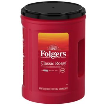 Picture of Ground Classic Roast Mountain Grown Coffee, Medium, 43.5 oz, Ground, Kosher, 1 EA