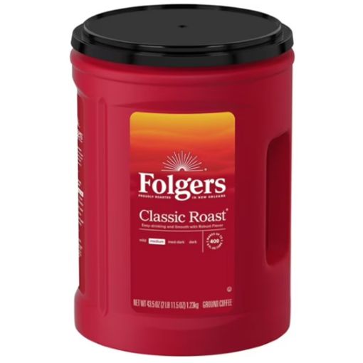 Picture of Ground Classic Roast Mountain Grown Coffee, Medium, 43.5 oz, Ground, Kosher, 1 EA