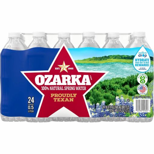 Picture of Premium Bottled Spring Water, 16.91 oz, Naturally Enhanced Minerals
