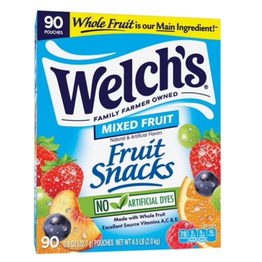 Picture of WELCH'S MIXED FRUIT  FRUIT SNACKS 90CT