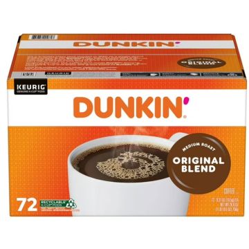 Picture of Dunkin' Donuts Medium Roast K-Cup Coffee Pods, Original Blen