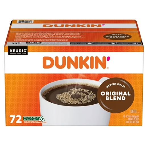 Picture of Dunkin' Donuts Medium Roast K-Cup Coffee Pods, Original Blen